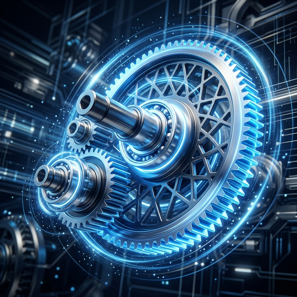 Smooth 72-tooth Gear Mechanism